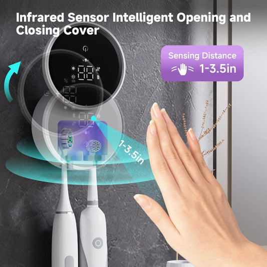 UV Smart Toothbrush Sanitizer